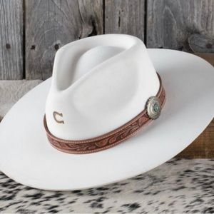 Charlie 1 Horse White Rancher Felt Hat